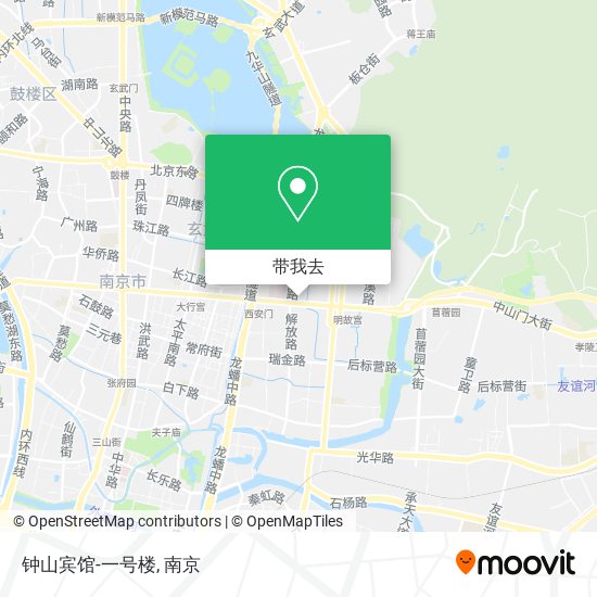 钟山宾馆-一号楼地图