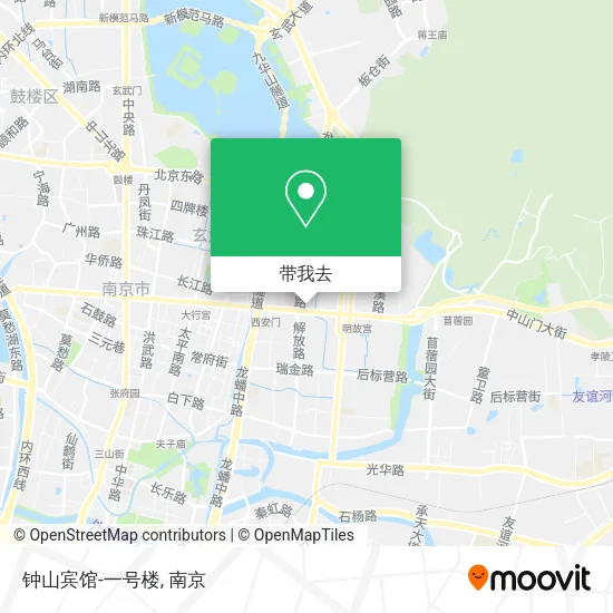 钟山宾馆-一号楼地图