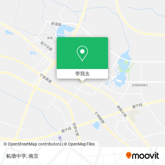 柘塘中学地图