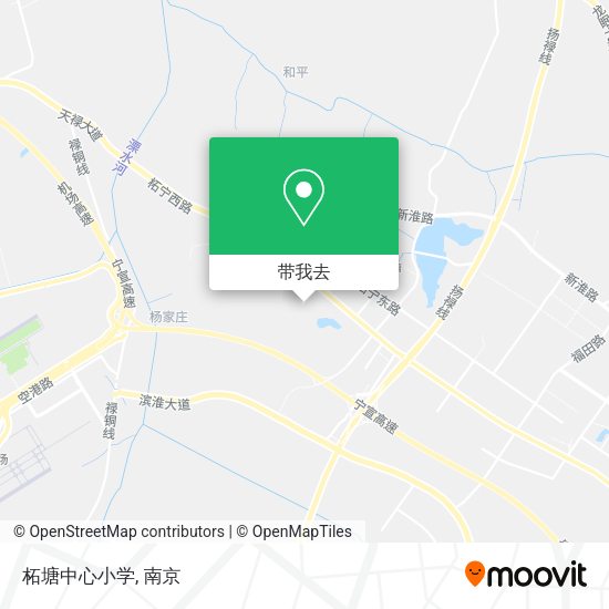 柘塘中心小学地图