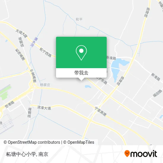 柘塘中心小学地图