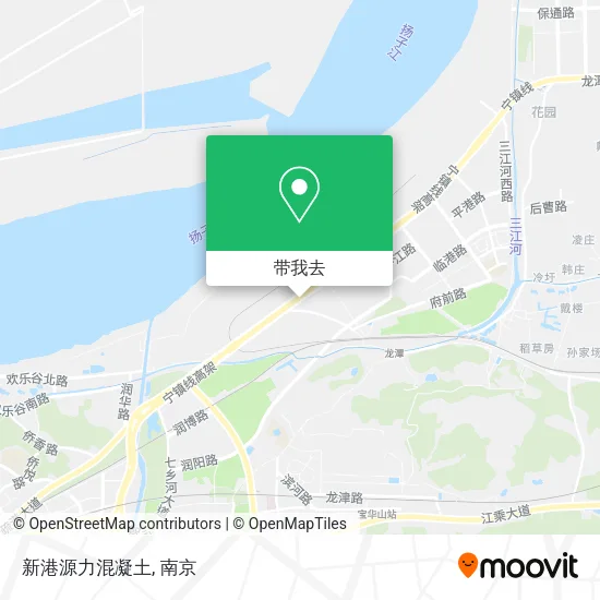 新港源力混凝土地图