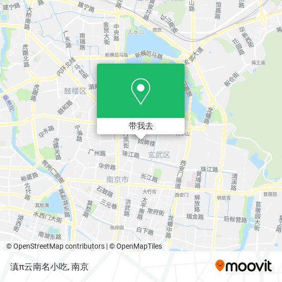 滇π云南名小吃地图