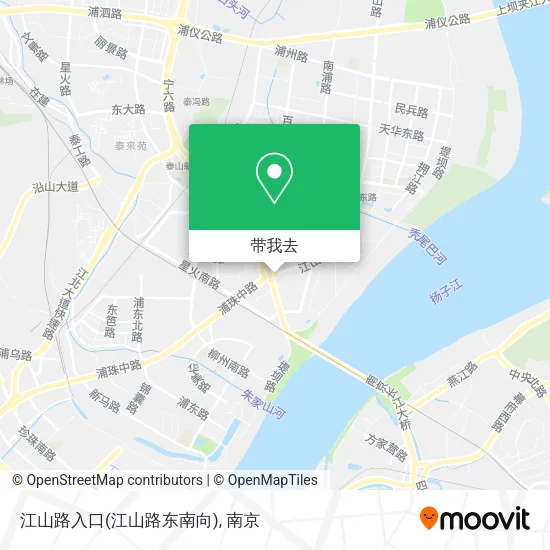 江山路入口(江山路东南向)地图