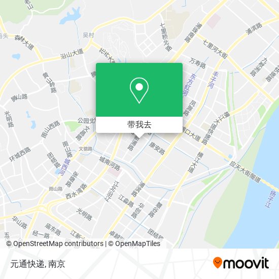 元通快递地图