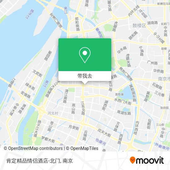 肯定精品情侣酒店-北门地图