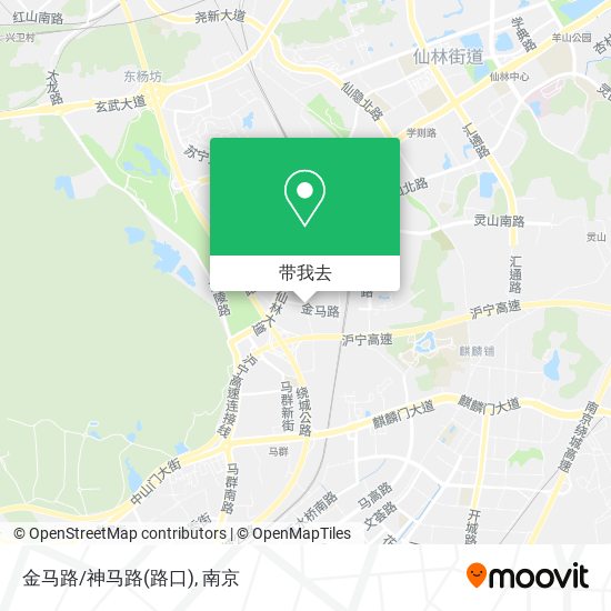 金马路/神马路(路口)地图