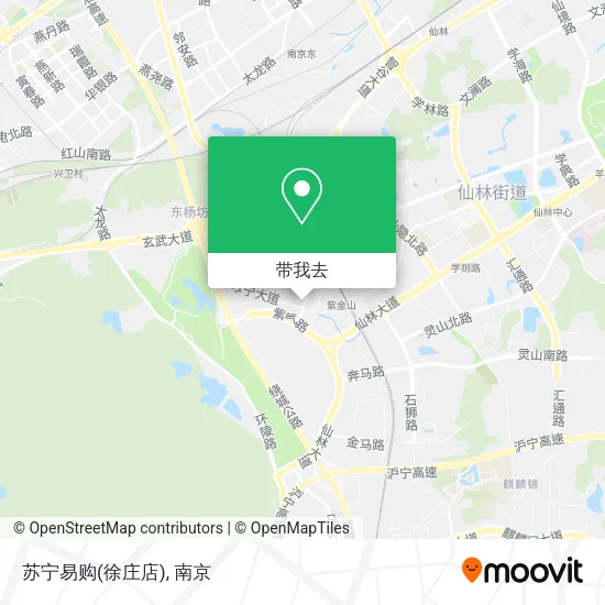 苏宁易购(徐庄店)地图