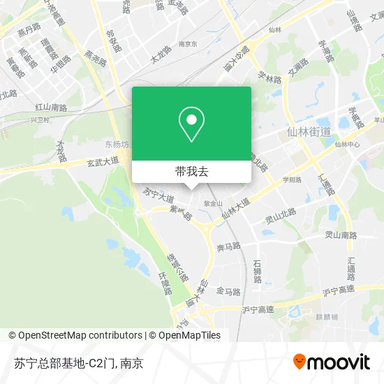 苏宁总部基地-C2门地图