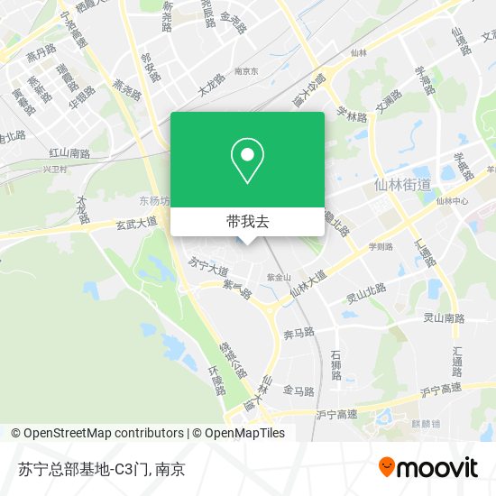 苏宁总部基地-C3门地图