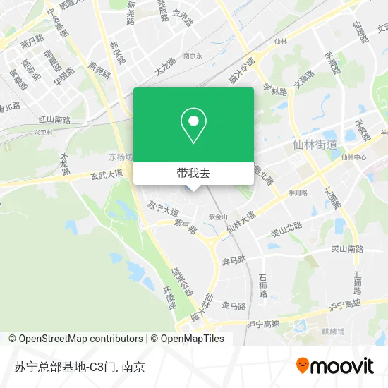 苏宁总部基地-C3门地图