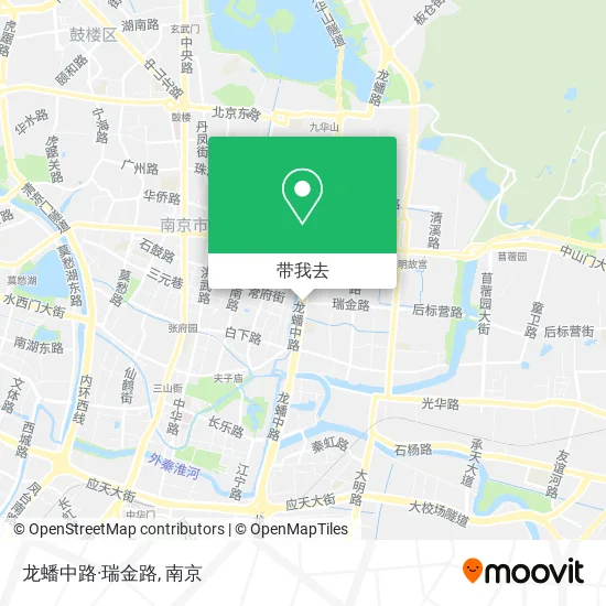 龙蟠中路·瑞金路地图