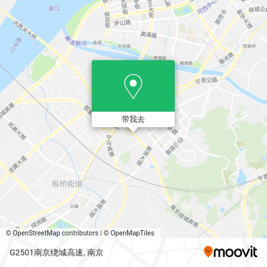 G2501南京绕城高速地图