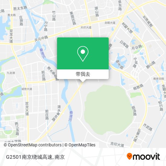 G2501南京绕城高速地图