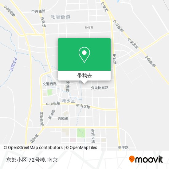东郊小区-72号楼地图