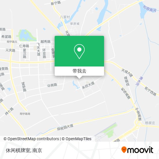 休闲棋牌室地图