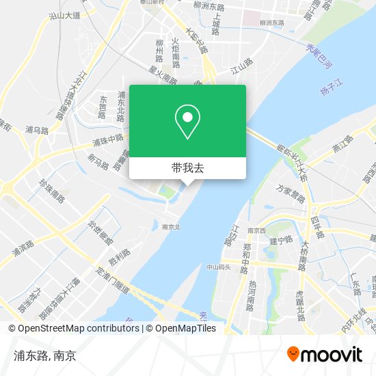 浦东路地图