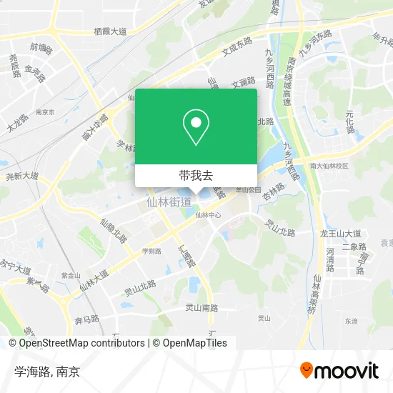 学海路地图