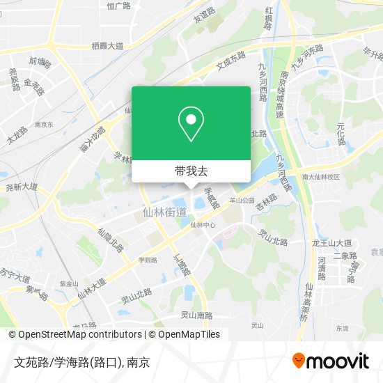 文苑路/学海路(路口)地图