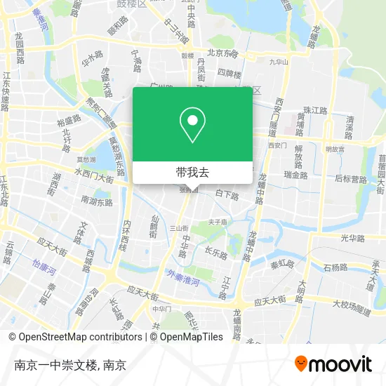南京一中崇文楼地图