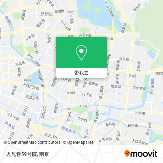 火瓦巷59号院地图
