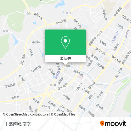 中盛商城地图