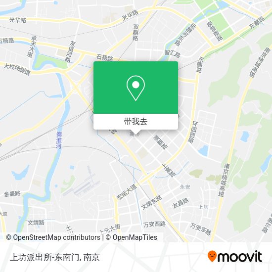 上坊派出所-东南门地图