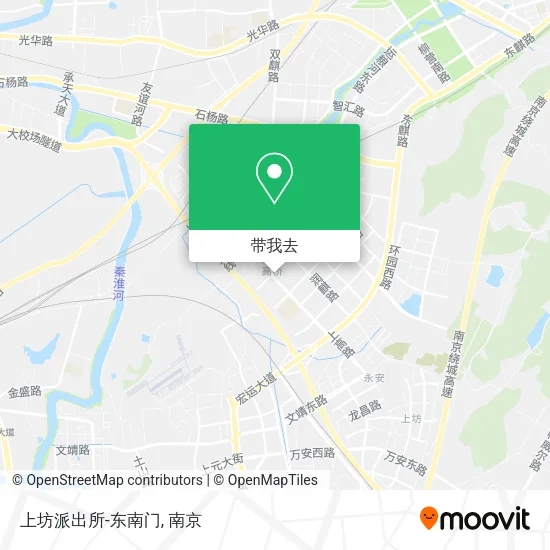 上坊派出所-东南门地图
