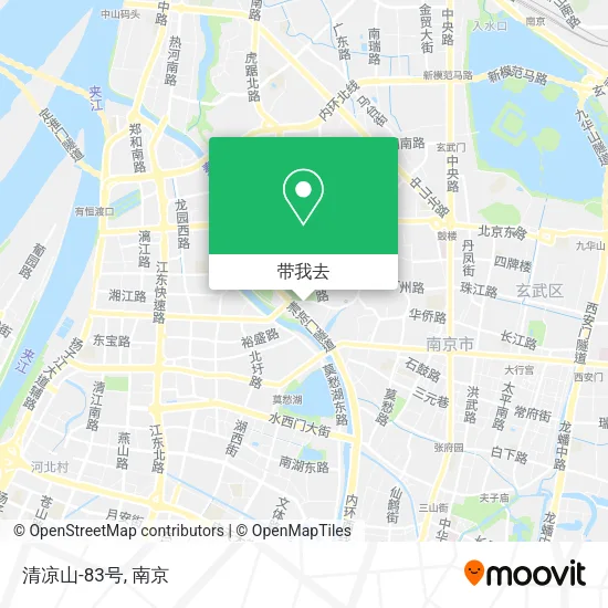 清凉山-83号地图