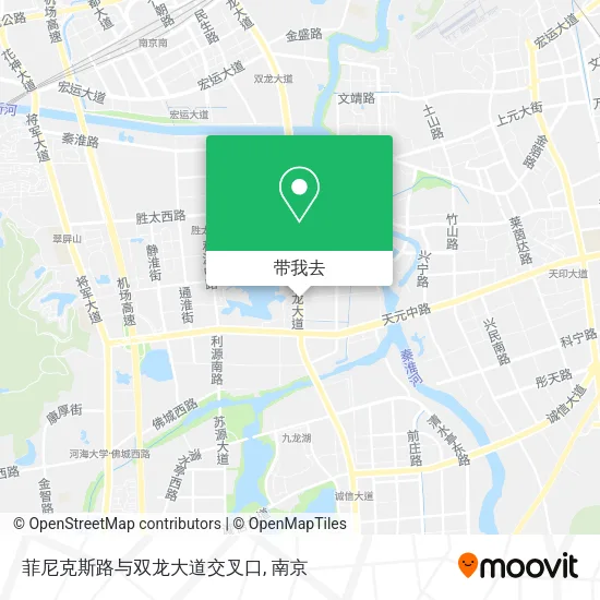 菲尼克斯路与双龙大道交叉口地图