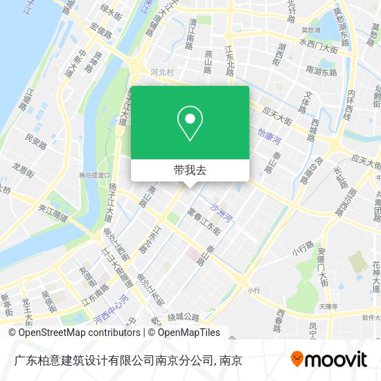 广东柏意建筑设计有限公司南京分公司地图