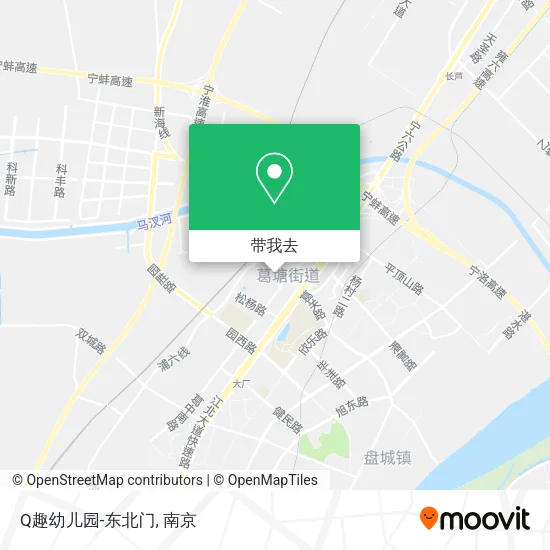 Q趣幼儿园-东北门地图