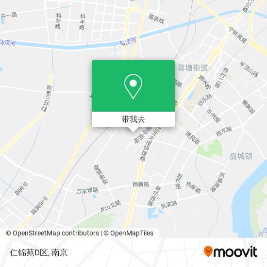 仁锦苑D区地图