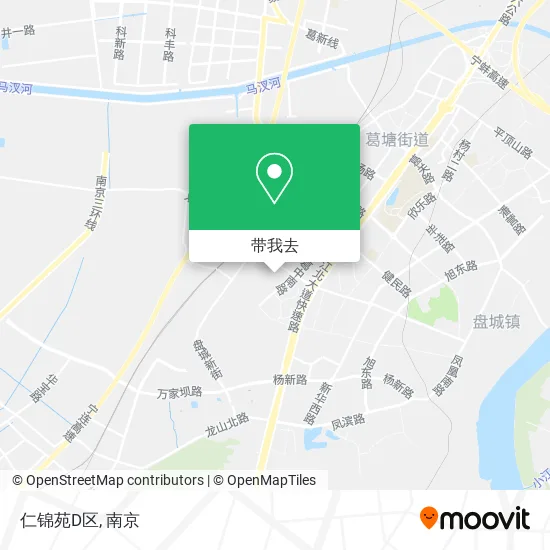 仁锦苑D区地图