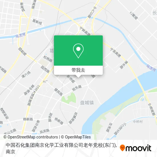 中国石化集团南京化学工业有限公司老年党校(东门)地图