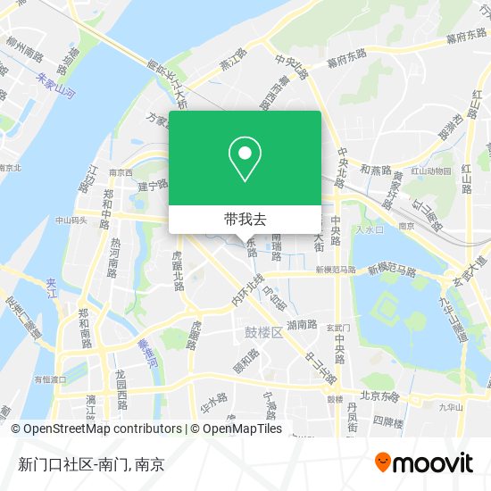 新门口社区-南门地图