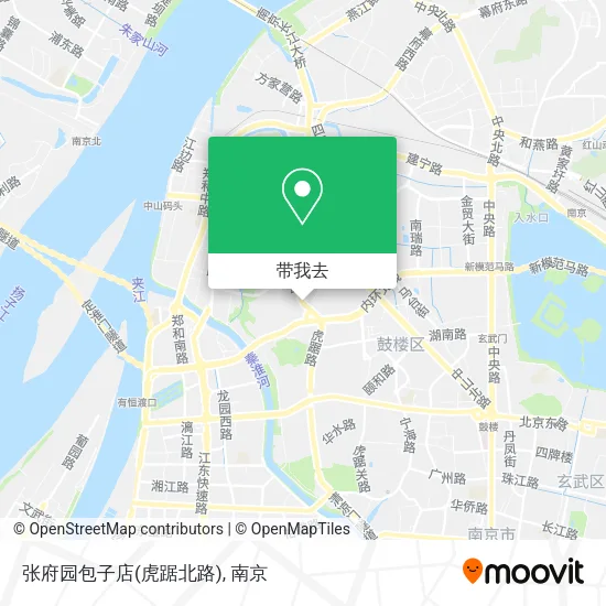 张府园包子店(虎踞北路)地图
