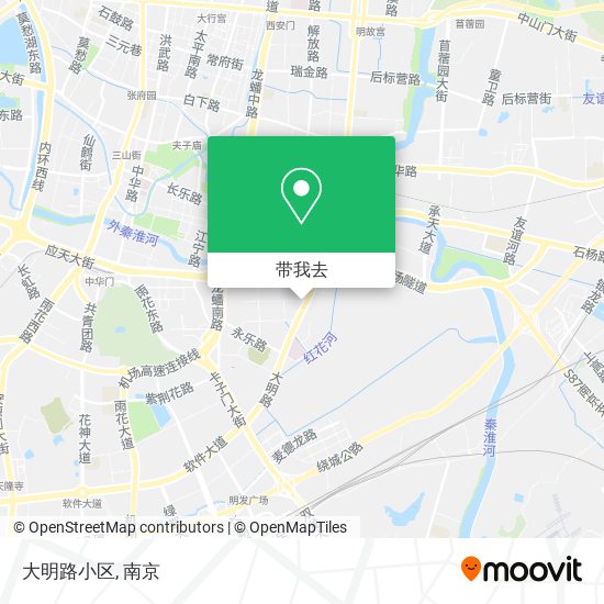 大明路小区地图