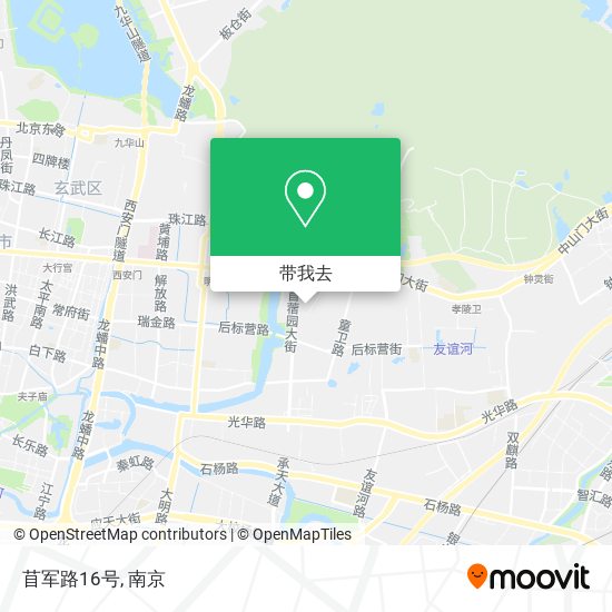 苜军路16号地图