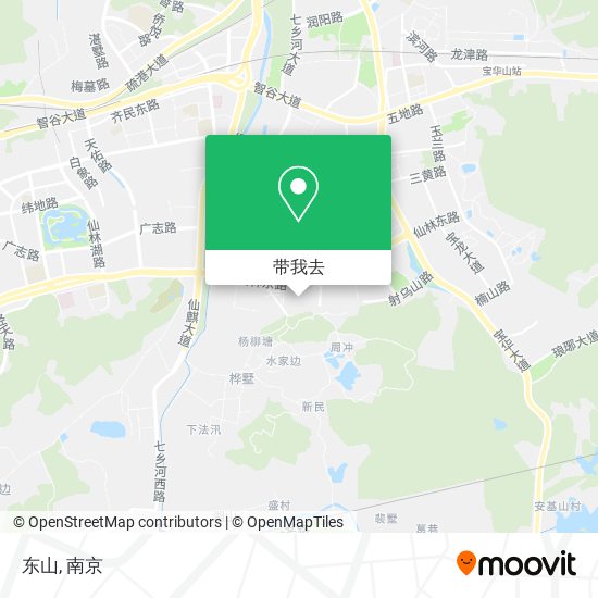 东山地图