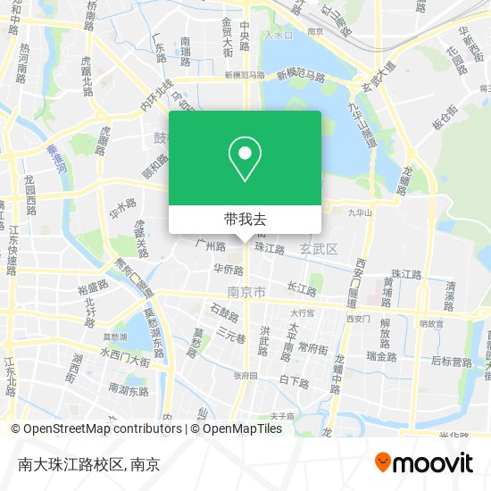 南大珠江路校区地图