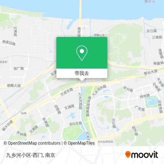 九乡河小区-西门地图
