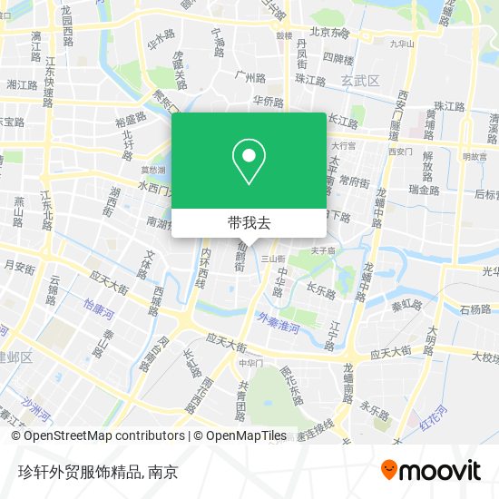 珍轩外贸服饰精品地图