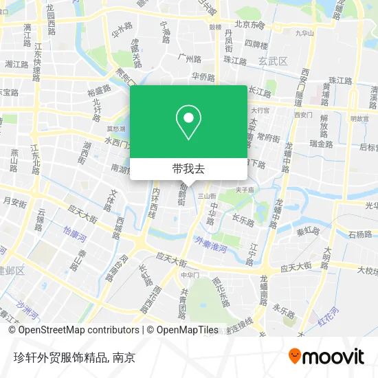 珍轩外贸服饰精品地图