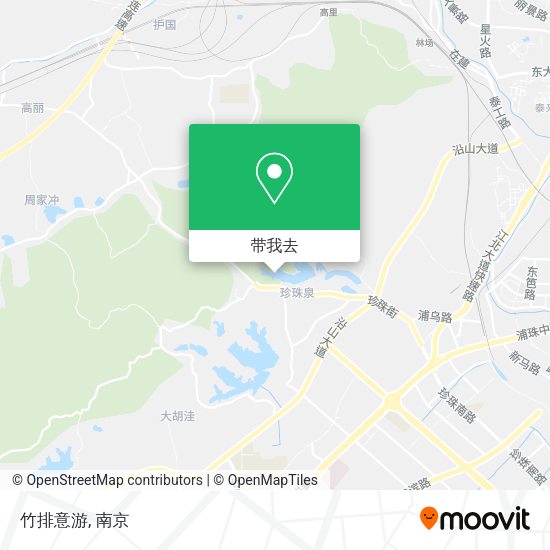 竹排意游地图