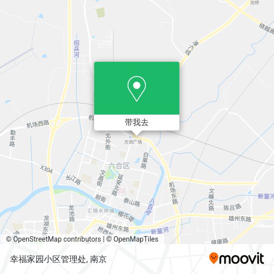 幸福家园小区管理处地图