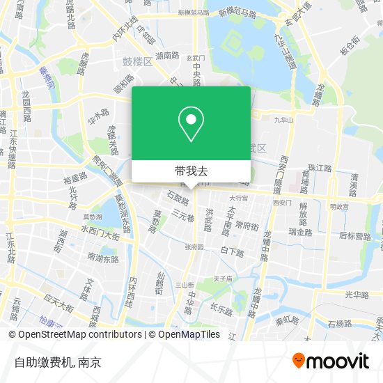 自助缴费机地图
