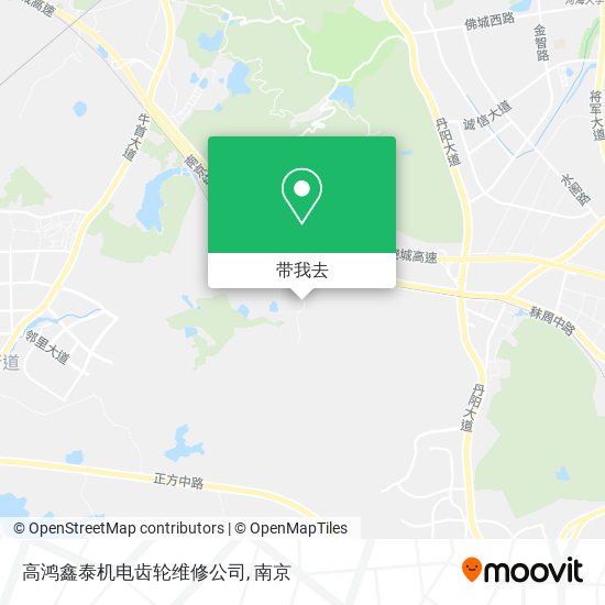 高鸿鑫泰机电齿轮维修公司地图