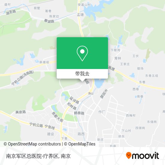 南京军区总医院-疗养区地图