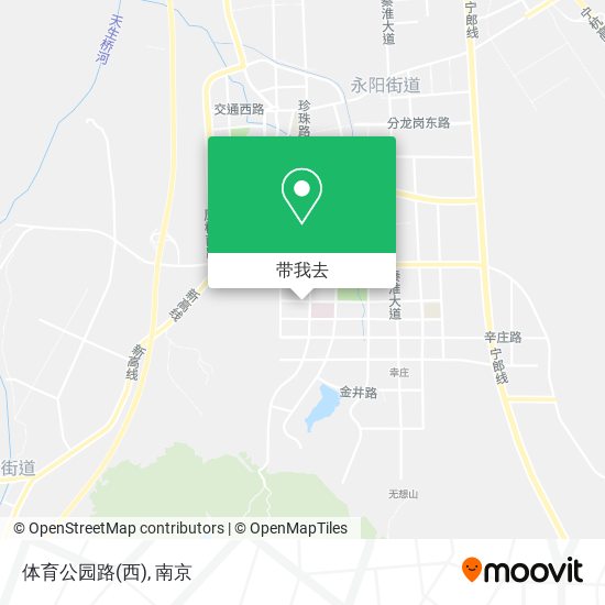 体育公园路(西)地图